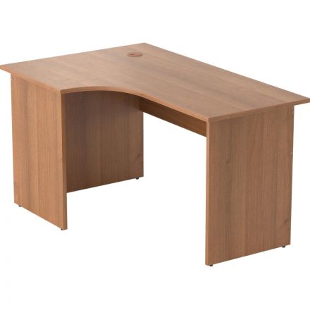 Стол эргономичный Easy One 22/22 левый (1400x900x740 мм) орех new