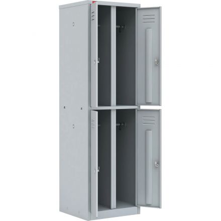 Шкаф для одежды металлический 0MX_P_ШРМ24 4 дв. 600х500х1860