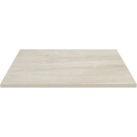 Стол обеденный SHT-TU14/80/80 ЛДСП белый муар/дуб выбеленный 201420