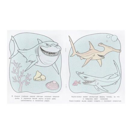 Раскраска водная "Для самых маленьких", АССОРТИ, 200х250 мм, 8 стр., лицензия, УМКА