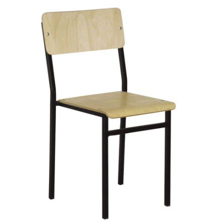 Стул ученический нерегулируемый, 380х420х840 мм, рост 6 (от 170 см), черный каркас, СШ2/1 Стул ученический нерегулируемый, 380х420х840 мм, рост 6 (от 170 см), черный каркас, СШ2/1