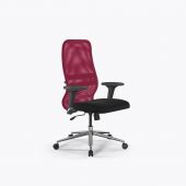 Кресло Sit 8 B2-8D - X1+UMF(X1) /Uh00/Wh00/D02P(M09.B23.G18.W01) Красный-Черный