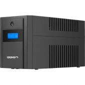 ИБП Ippon Back Basic 1200 LCD Euro 600Вт 1200ВА черный(1687965)