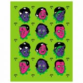 Тетрадь на кольцах А5 170х220 мм, 120 л., глянцевая ламинация, клетка, HATBER, "Laser B", 120ТК5В1_26325