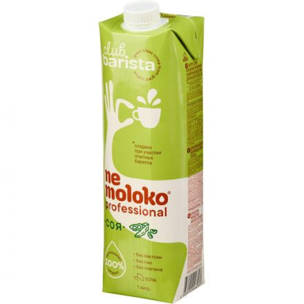 Напиток соевый Nemoloko Barista, 1л