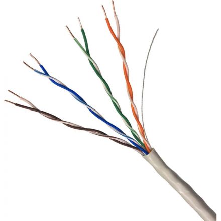 Кабель ExeGateUTP4-C6-CU-S23-IN-PVC-GY-305-FLUKE UTP