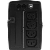 ИБП Ippon Back Power Pro II 600 360Вт/600ВА, 4xC13 черный(1030300)