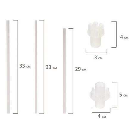 Подставка для 13 воздушных шаров, высота 130 см, пластик, BRAUBERG KIDS, 591906
