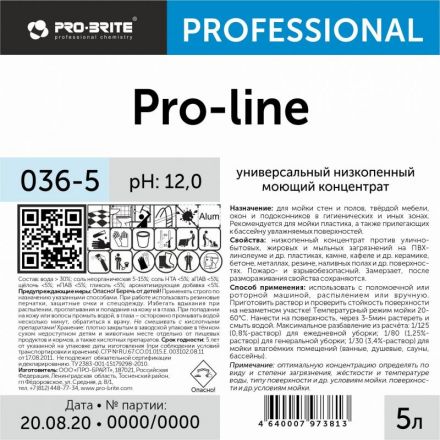 Универсальное моющее средство Pro-Brite Pro-line 5 л (концентрат) СПб