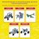 Конструктор металлический ЮНЛАНДИЯ "Для уроков труда №1", развивающий, 206 элементов, 104679