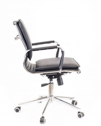 Кресло Everprof Nerey LB T Экокожа Черный Кресло Everprof Nerey LB T Экокожа Черный