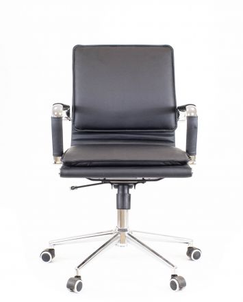 Кресло Everprof Nerey LB T Экокожа Черный Кресло Everprof Nerey LB T Экокожа Черный