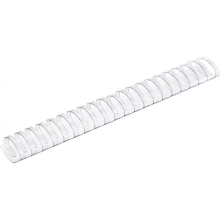 Пружины для переплета пластиковые Promega office 38мм прозр. 50шт/уп. Пружины для переплета пластиковые Promega office 38мм прозр. 50шт/уп.