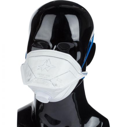 Полумаска фильтрующая НЕВА-210(3423) с кл FFP2 NR D до 12ПДК