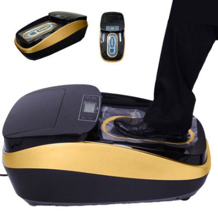 Аппарат для надевания термобахил BOOT-PACK XT-46С, 1300 Вт, ЖК-дисплей, золото, 93756 Аппарат для надевания термобахил BOOT-PACK XT-46С, 1300 Вт, ЖК-дисплей, золото, 93756