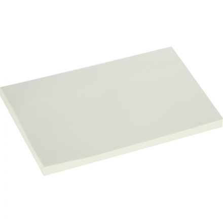 Стикеры Attache Simple 76х127 мм пастельные желтые (1 блок,100 листов)