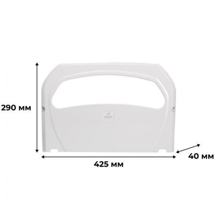 Диспенсер для покрытий на унитаз Luscan Professional пластик белый