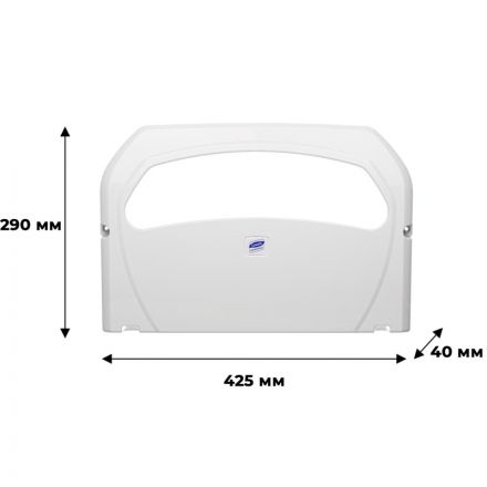 Диспенсер для покрытий на унитаз Luscan Professional пластик белый