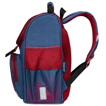 Ранец ПИФАГОР BASIC, 1 отделение, 3 кармана, эргономичная спинка, "Champion", 35х28х18 см, 270685