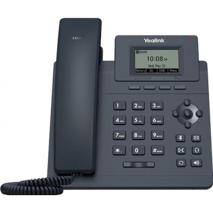 Телефон SIP Yealink SIP-T30P черный. БП в комплекте