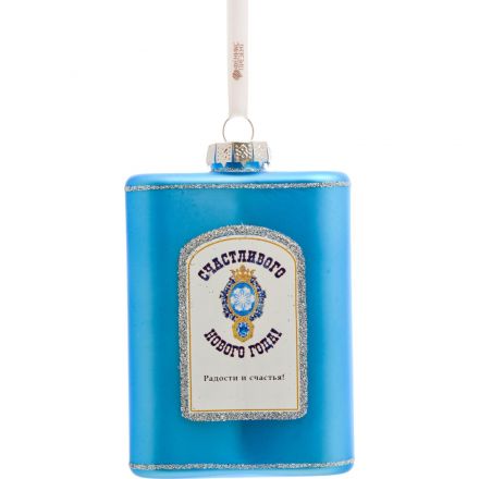 Набор украшений подвесных стекло из 2 штук 4x15x13,8см арт.89814