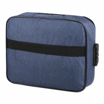 Папка-органайзер для документов с кодовым замком СИНИЙ ВОДОНЕПРОНИЦАЕМЫЙ А4, BRAUBERG DOCS, 271961