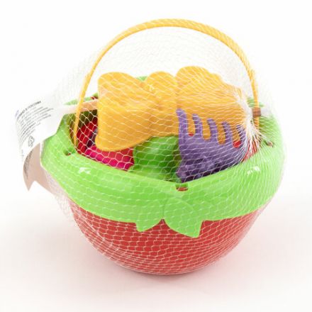 Набор для игр в песке: ведерко, совочек, грабельки, 7 формочек "Ассорти", НОРДПЛАСТ, 431697 Набор для игр в песке: ведерко, совочек, грабельки, 7 формочек "Ассорти", НОРДПЛАСТ, 431697