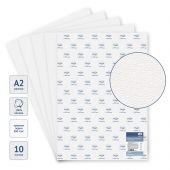 Бумага для акварели, 10л., A2, Гамма "Студия", 300г/м2, крупное зерно, 100% хлопок