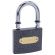 Замок навесной чугунный "Влагонепроницаемый", ширина 75 мм, полимерное покрытие, английский, 3 ключа, RABBITEX (РАББИТЕКС), 671299