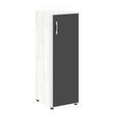 Yalta Шкаф узкий LT.SU-2.4 R (R) black Снежная патина/Стекло black 400*450*1195 Yalta Шкаф узкий LT.SU-2.4 R (R) black Снежная патина/Стекло black 400*450*1195