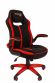 Кресло Chairman game 19 Россия ткань черн./красн. н.п.
