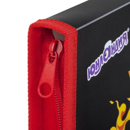 Папка для труда на молнии ЮНЛАНДИЯ А4, 1 отделение, откидная планка, органайзер, "Wrum", 272225 Папка для труда на молнии ЮНЛАНДИЯ А4, 1 отделение, откидная планка, органайзер, "Wrum", 272225