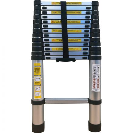 Лестница Алюмет телескопическая 4,1 м (14 ступ) TLS 4.1