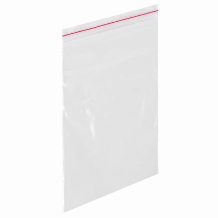 Пакеты с замком ZIP LOCK "зиплок", комплект 100 шт., 100х150 мм, ПВД, толщина 35 микрон, BRAUBERG, 606211