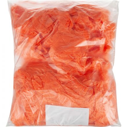 Бахилы н/с, п/э, Экстра У, оранжевые,  детские, 50 пар/уп