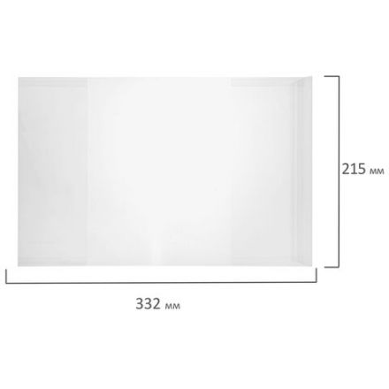 Обложки ULTRA для тетрадей и дневников, КОМПЛЕКТ 5 шт., ПЛОТНЫЕ, 100 мкм, 215х332 мм, BRAUBERG, 273203