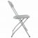 Стул складной BRABIX "Golf CF-002", серый каркас, пластик серый, 531564