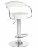Стул барный DOBRIN MARTA, белый Стул барный DOBRIN MARTA, белый