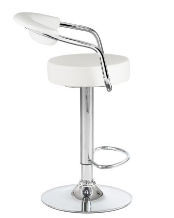 Стул барный DOBRIN MARTA, белый Стул барный DOBRIN MARTA, белый