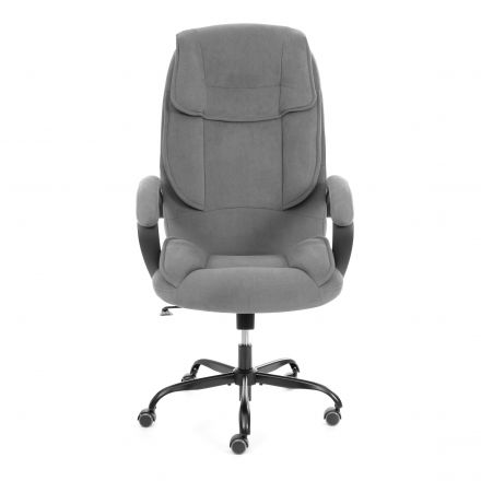 Кресло OREON metalBL велюр, серый, 29