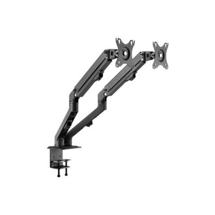 Кронштейн для двух мониторов настольный VESA 75х75, 100х100, 17"-27", до 14 кг, SONNEN MOTION, 455945 Кронштейн для двух мониторов настольный VESA 75х75, 100х100, 17"-27", до 14 кг, SONNEN MOTION, 455945