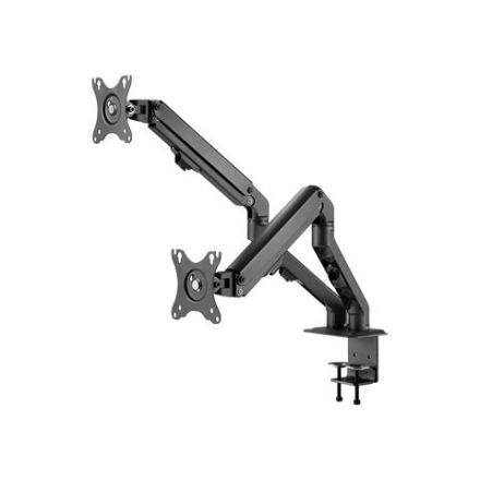 Кронштейн для двух мониторов настольный VESA 75х75, 100х100, 17"-27", до 14 кг, SONNEN MOTION, 455945 Кронштейн для двух мониторов настольный VESA 75х75, 100х100, 17"-27", до 14 кг, SONNEN MOTION, 455945