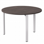 Стол переговорный Everprof EVO D1100 1100x755 Дуб Пасадена/Белый