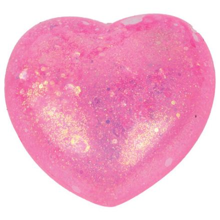 Игрушка-антистресс "СТЕКЛЯННОЕ СЕРДЦЕ", 5 см, ассорти 4 цвета, дисплей, JOLLY JOT (ДЖОЛЛИ ДЖОТ), 665808