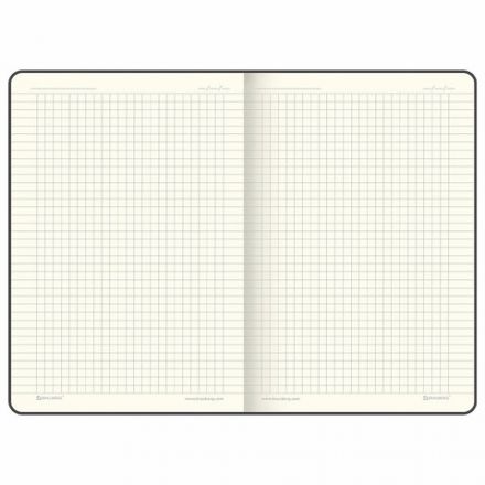 Блокнот А5 (148х218 мм), BRAUBERG "DUO", под кожу с резинкой, 80 л., клетка, голубой/розовый, 113432