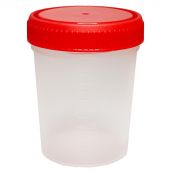 Контейнер д/сбора биопроб 120 мл стерил,  25 шт/уп Полиэфир