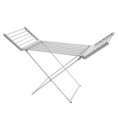 Сушилка для белья напольная, электрическая, раскладная, алюминиевая, три зоны сушки, нагрев 60 °С, LAIMA HOME, 700978