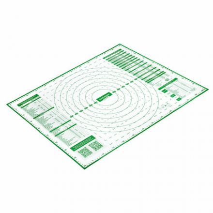 Коврик силиконовый для раскатки/запекания 46х66 см, зеленый, ПОДАРОК пластиковый нож, DASWERK (ДАСВЕРК), 608428 Коврик силиконовый для раскатки/запекания 46х66 см, зеленый, ПОДАРОК пластиковый нож, DASWERK (ДАСВЕРК), 608428