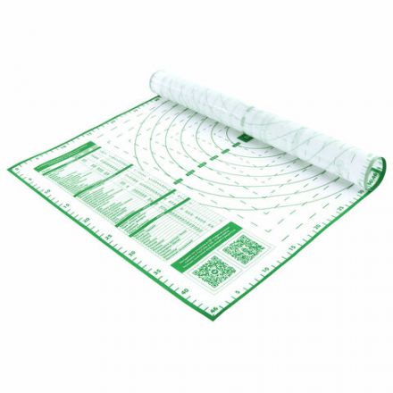 Коврик силиконовый для раскатки/запекания 46х66 см, зеленый, ПОДАРОК пластиковый нож, DASWERK (ДАСВЕРК), 608428 Коврик силиконовый для раскатки/запекания 46х66 см, зеленый, ПОДАРОК пластиковый нож, DASWERK (ДАСВЕРК), 608428