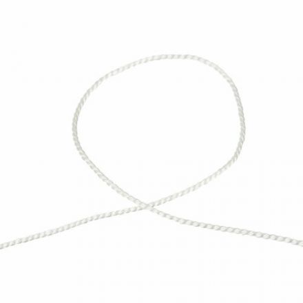 Нить лавсановая для прошивки, БЕЛАЯ диаметр 1,5 мм, 500 м, ЛШ 460, BRAUBERG ORIGINAL, 608922